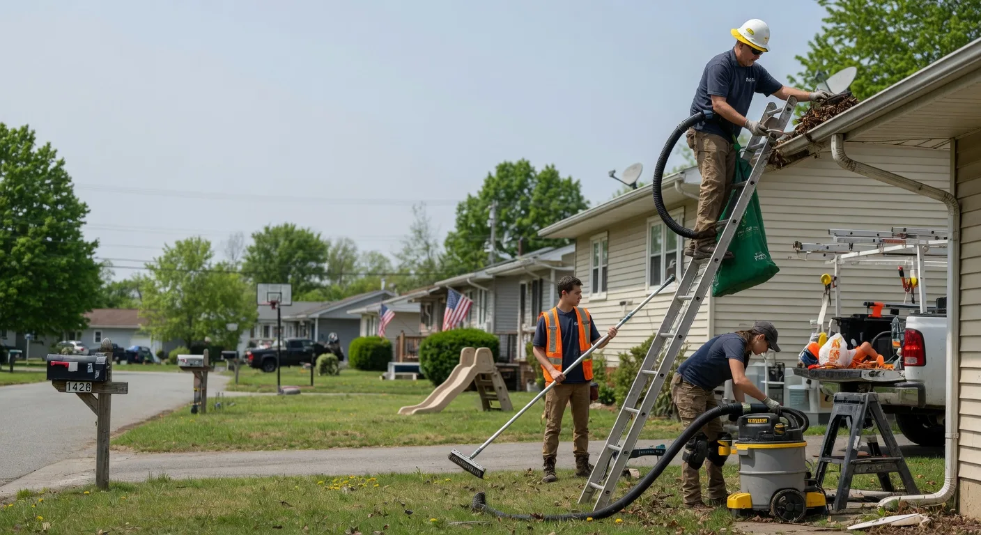 Gutter Installation in Cherry Fork, OH near me